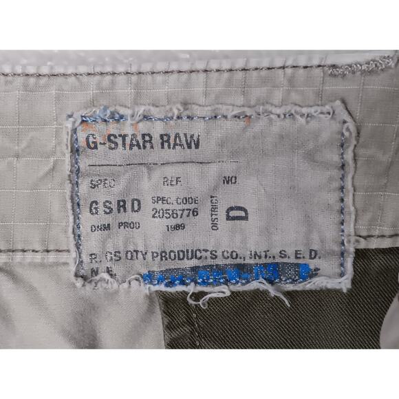 G-Star Originals Raw Cargo Pants Men’s  Utility Pockets Casual Gray 30x32 - Picture 10 of 12